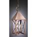 Northeast Lantern York 19 Inch Tall Outdoor Hanging Lantern - 7042-AC-MED-CSG