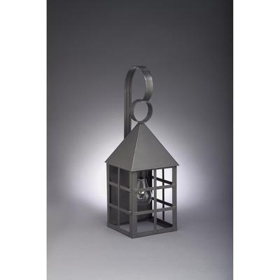 Northeast Lantern York 19 Inch Tall Outdoor Wall Light - 7131-AB-MED-SMG