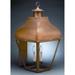 Northeast Lantern Stanfield 30 Inch Tall 3 Light Outdoor Wall Light - 7651-AB-LT3-SMG