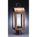 Northeast Lantern Livery 21 Inch Tall Outdoor Post Lamp - 8043-DAB-CIM-CSG