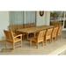 Bahama Sahara 11-Pieces 10' Rectangular Dining Set