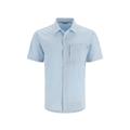 Simms Men's Cutbank Chambray Short Sleeve Shirt, Sky Chambray SKU - 259081