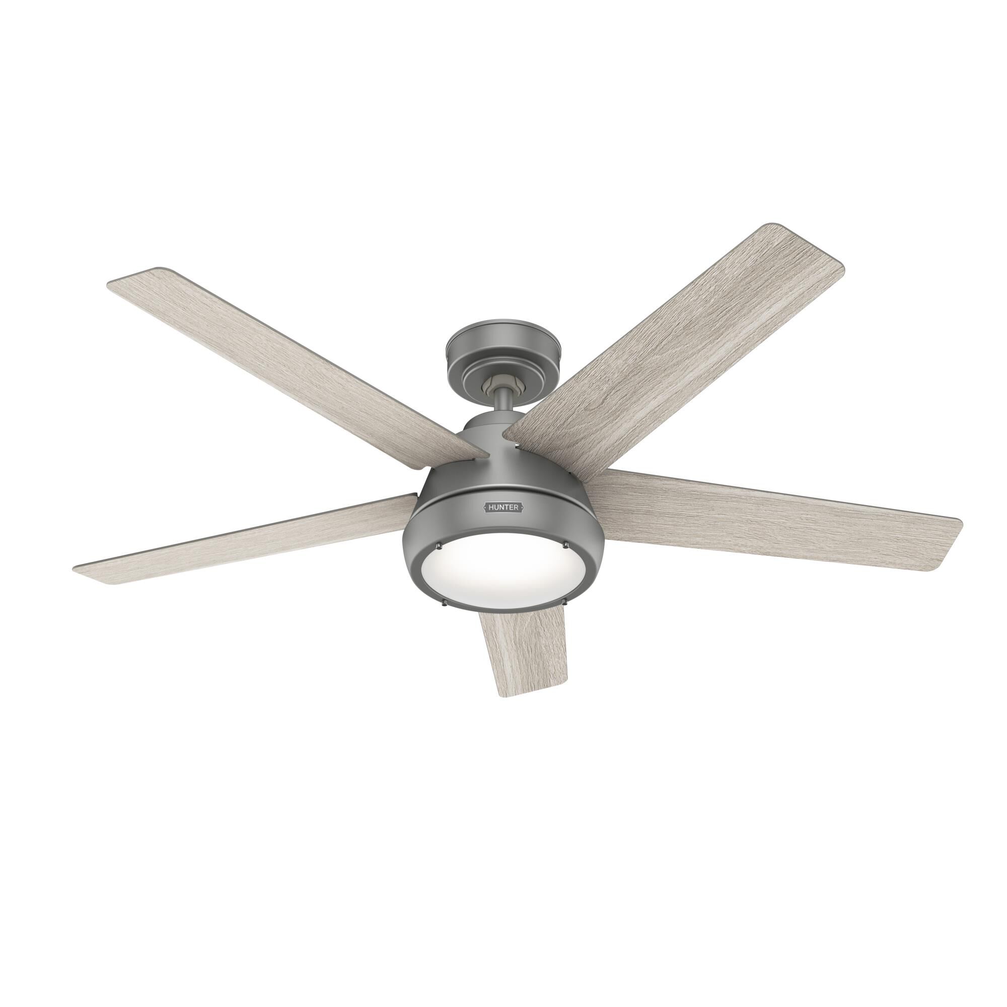 Hunter Fan Burroughs 52 Inch Ceiling Fan with Light Kit - 52423