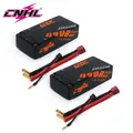 2PCS CNHL 2S Shorty Lipo Batterie 7 4 V 4900mAh 120C HardCase Mit Deans T Stecker Für RC drift Auto