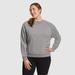 Eddie Bauer Women's Motion Long-Sleeve Crew Neck Pullover - Heather Gray - Size L