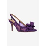 Women's Deloris Pump by J. Renee in Purple (Size 6 M)