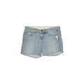 Joe's Jeans Denim Shorts - Mid/Reg Rise: Blue Bottoms - Women's Size 28