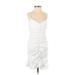 Zara Cocktail Dress: White Dresses - Women's Size Small
