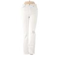 Gap Jeans - Mid/Reg Rise: White Bottoms - Women's Size 27