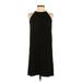 MICHAEL Michael Kors Casual Dress - Shift Crew Neck Sleeveless: Black Print Dresses - Women's Size X-Small