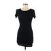 Brandy Melville Casual Dress - Mini: Black Solid Dresses