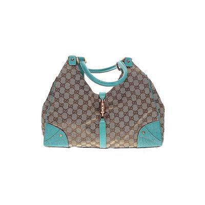 Hobo handbag Gucci Brown in Cotton - 35278761