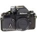 Nikon Used F2A 35mm SLR Manual Focus Camera Body (Black) with 50mm f/1.8 AI Lens with NULL