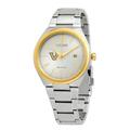 Men's Silver/Gold Vanderbilt Commodores Eco-Drive Two-Tone Watch