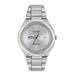 Men's Silver TCU Horned Frogs Eco-Drive Stainless Steel Watch