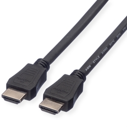 VALUE HDMI High Speed Kabel mit Ethernet, LSOH, schwarz, 10 m Image