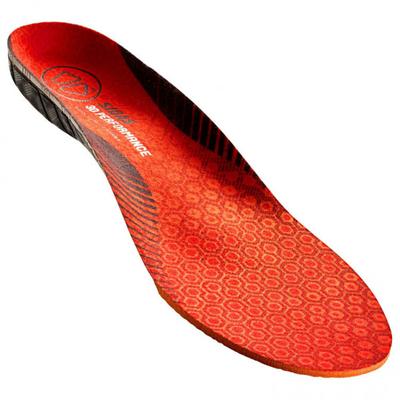 Sidas - Winter 3D Performance - Einlegesohle 44-45 | EU 44-45 rot/schwarz