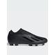 adidas Mens X Laceless Speedportal.3 Firm Ground Football Boot - Black, Black, Size 9, Men
