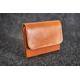 Leather Wallet Hand-stitched/Dark Camel