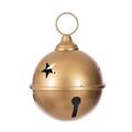 Vickerman 739143 - 6" Gold Iron Bell Christmas Tree Ornament (RAA230608)