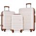 Hardside Expandable Luggage with Spinner Wheels 3pcs Clearance Luggage Hardside Lightweight Durable Suitcase sets 20"/ 24"/ 28"