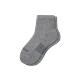 Men's Modern Rib Quarter Socks - Washed Black - Extra Large - Bombas