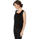 Tanktop HERMANN LANGE COLLECTION "Shine aus Microfaser" Gr. 52, schwarz (jet black) Damen Tops Blusentop Blusentops