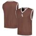 Men's PLEASURES Brown Chicago White Sox Knit V-Neck Pullover Sweater Vest