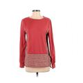Weekend Suzanne Betro Pullover Sweater: Red Tops - Women's Size Small