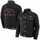 Men's Darius Rucker Collection by Fanatics Black Oregon Ducks Button-Up Denim Jacket