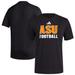 Men's adidas Black Arizona State Sun Devils Sideline Strategy Glow Pregame T-Shirt