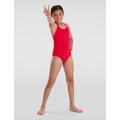 Speedo Girls Medalist Swimsuit (4-16 Yrs) - 13-14 - Red, Red