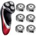 HQ8 Replacement Heads for Philips Norelco Shavers HQ8 Blades for Norelco Aquatec Shaver 6-Pack