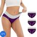 Simplmasygenix Womens Briefs Period Underwear Clearance Colored And Minimalist Cotton Waist Lifting And Buttocks Closing Triangular Underwear For Women