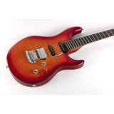 Music Man Luke III HSS Cherry Burst Flame