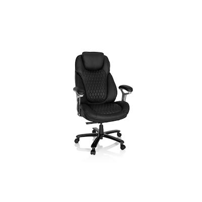 Chefsessel XXL PULLMANN I Leder schwarz hjh OFFICE Image