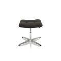 Hocker / Drehstuhl SARANTO Stoff schwarz hjh OFFICE