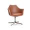 Bürostuhl / Loungesessel ARTEMIA Kunstleder braun hjh OFFICE