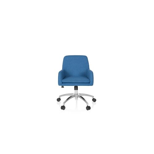 Bürostuhl / Drehstuhl SHAKE 400 Stoff blau hjh OFFICE