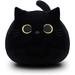 Black Cat Soft Toy Stuffed Animal Black Cat Cuddly Animal Stuffed Animal Pillow Toy 40cm Soft Plush Cat Stuffed Animal Doll Gift for Kids