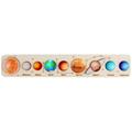 Solar system model 1 Set of Solar System Puzzle Planet Matching Puzzle Solar System for Kids Educational Planet Cognition Puzzle