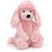 Dsseng Plush Toy 16 inch Stuffed Animal Throw Plushie Pillow Doll Soft Pink Fluffy Puppy Dog Hugging Cushion - Present for Every Age & Occasion Pink Poodle