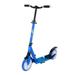 Serene Life Foldable Kick Scooter Alloy Anti-Slip Deck 9â€� Wheels 220 pounds (Blue)