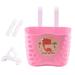 Children s Basket Waterproof for Kids Tricycles Scooter Pink