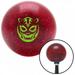 American Shifter Green Lucha Libre Mask Red Metal Flake Shift Knob with M16 x 1.5 Insert Shifter Brody