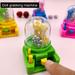 Mairbeon 1 Set Crabbing Candy Machine No Battery Required Interesting Easy to Use Hand Cooperation Exercise Coordination Entertainment Fun Grab Candy Ball Machine Toy for Kindergarten