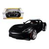 Maisto 2014 Chevrolet Corvette C7 Stingray Police Matt Black 1-18 Diecast Model Car