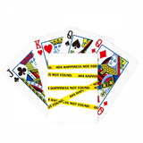 Yellow Line Lost Scene Art Deco Fashion Poker Playing Magic Card Fun Board Game