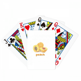 Peach Mosaic Tile Meat Art Deco Fashion Poker Playing Magic Card Fun Board Game