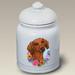 Best of Breed 92039 Dachshund Red TP Ceramic Doggie Treat Jar